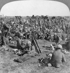 Die Coldstream-Kompanie auf dem großen Transvaal-Feldzug, Südafrika, Burenkrieg, 1900