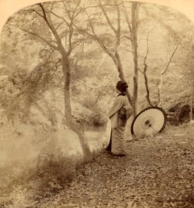 Die goldenen Tage des Herbstes in Japan, 1896 von Underwood and Underwood