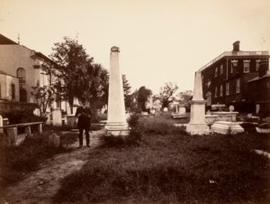 (Versetzte Denkmäler, Erste Presbyterianische Kirche, Charleston, South Carolina, nach Erdbeben)