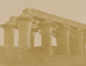 Kolonnade, Luxor von Unidentified