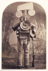 ["Forty-niner" Straßenwerber im Studio, San Francisco]