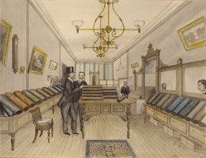 H. Prouse Coopers Laden in der Innenstadt, New York