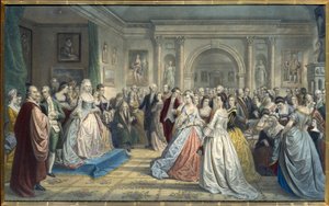 Empfang von Lady Washington von Unidentified