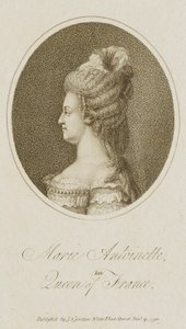Marie Antoinette, verstorbene Königin von Frankreich