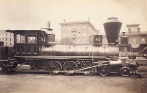 [Pennsylvania Railroad Lokomotive in der Altoona Reparaturwerkstatt] von Unidentified
