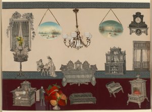Ohne Titel (Viktorianische Collage) von Unidentified