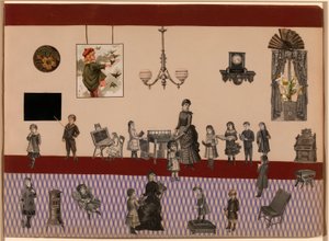 Ohne Titel (Viktorianische Collage) von Unidentified