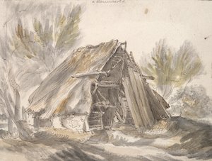 Verlassenes Cottage von Unknown