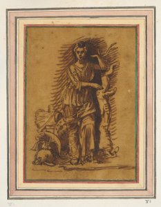 Allegorische Frauenfigur
