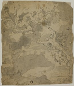 Apotheose des Herkules von Unknown