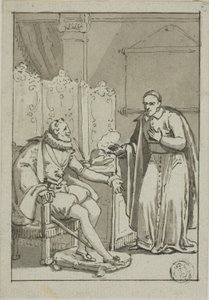 Audienz des Kardinals mit Heinrich IV.
