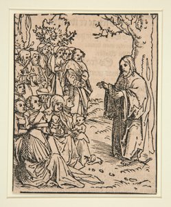 Christus predigt von Unknown