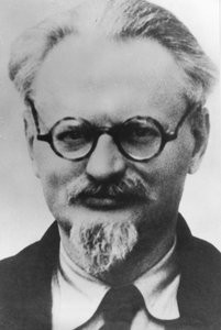 Leo (Lew) Trotzki, russischer Revolutionär, sowjetischer kommunistischer Führer, (1879-1940), in Mexiko, 1936, im Alter von 57 Jahren, mexikanisches Polizeiporträt