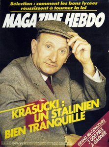 Zeitschrift Hebdo: Krasucki von Unknown