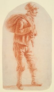 Mann mit Sack von Unknown