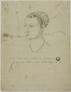 Porträt von Agnes Sorel von Unknown