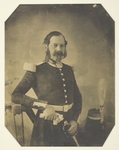 Porträt eines französischen Militärs