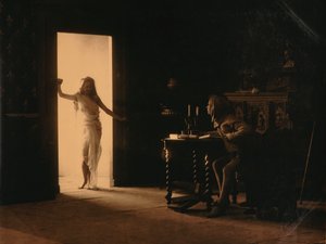 Szene aus dem Stück Boccaccio von Unknown