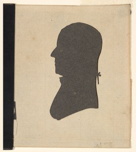 Silhouette - Gouverneur Trumbull (Bruder von Oberst Trumbull) von Unknown