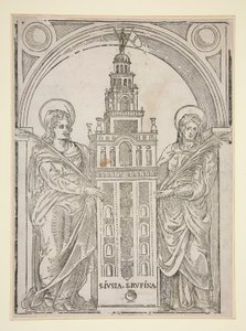 Die heiligen Justa und Rufina von Unknown