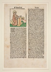 St. Lukas. Illustration zur Goldenen Legende (Jacobus da Voragine) von Unknown
