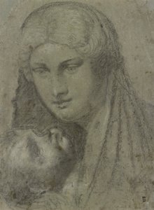 Studie einer Frau von Unknown