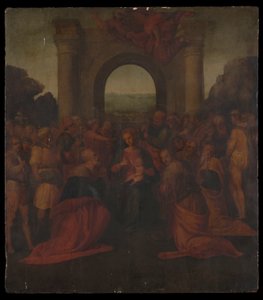 Die Anbetung der Könige von Unknown