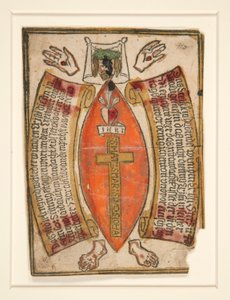 Das Maß der Seitenwunde und der Leib Christi, ein Ablass von Unknown