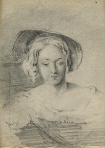 Frau mit Hut