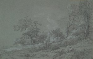 Waldszene von Unknown