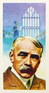 1969 Brooke Bond Sammler-Teekarte: Sir Edward Elgar von Unknown artist