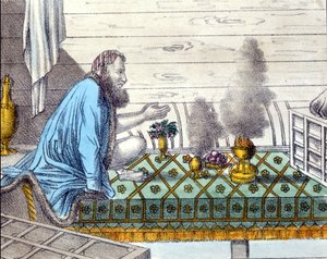 Ein Parsi, ein Feueranbeter, Nachkomme der Zoroastrier (Zarathustra) von Unknown artist