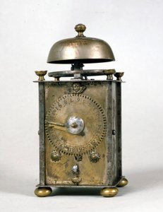 Ein blättriger klösterlicher Wecker aus dem frühen 16. Jahrhundert, verwendet in Klöstern, zeigte die Gebetszeiten an von Unknown artist