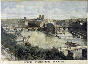 Ein Blick auf Paris - in „The Petity Journal“ von Unknown artist