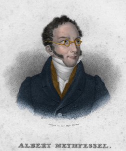 Albert Gottlieb Methfessel (1785-1869) - Englischer Komponist und Dirigent von Unknown artist