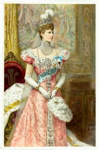 Alexandra, Prinzessin von Wales, um 1900