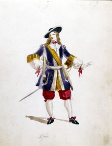 Alfredos Kostüm für die Oper „La Traviata“ von Giuseppe Verdi an der Scala von 1855.