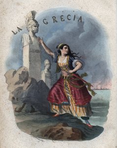 Allegorie von Griechenland von Unknown artist