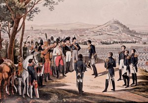 Verbündete Preußens unter Schwartzenberg besiegen die Franzosen unter Marmont/Mortier