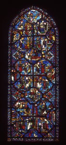 Ambulatoriumfenster (Buntglas) von Unknown artist
