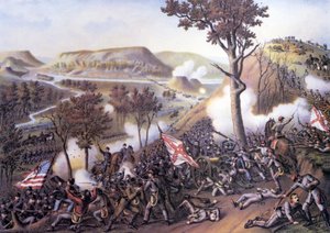 Amerikanischer Bürgerkrieg (1861 - 1865): Belagerung von Missionary Ridge, 25. November