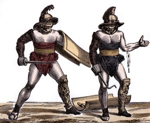 Antikes Rom: Der römische Gladiator - Römische Antike: der Gladiator von Unknown artist