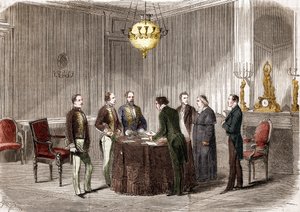 Annexion von Savoyen an Frankreich von Unknown artist