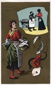 Anonyme Chromolithographie, Ende des 19. Jahrhunderts.