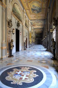 Architektur: Ansicht des Palastes der Großmeister des Malteserordens in Valletta (La Valletta), Malta (Foto) von Unknown artist