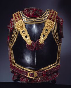 Rüstungsbrust für Kaiser Napoleon I. (1769-1821) entworfen 1807 für die Schlacht von Tilsit