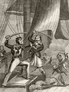 Angriff der Piraten von Unknown artist