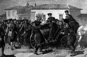 Attentat auf Prinz Ferdinand I. (Zar von Bulgarien) (1861-1948)