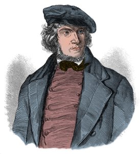 August Heinrich Hoffmann (Hoffmann von Fallersleben) von Unknown artist