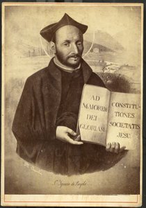 Azpeitia: Porträt von Ignatius von Loyola, Gründer der Gesellschaft Jesu und der Jesuiten von Unknown artist